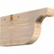 Ekena Millwork Del Monte Smooth Rafter Tail, Douglas Fir, 3 1/2"W x 12"H x 24"L RFT04X12X24DEL00SDF - alternate 1